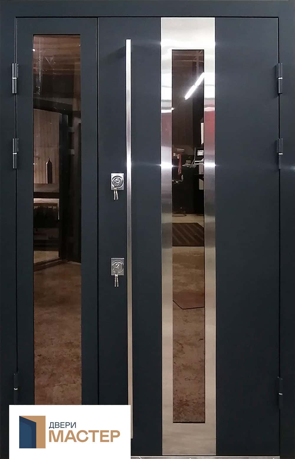 Входная дверь Прозрачная